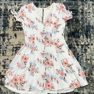 Flower print sundress